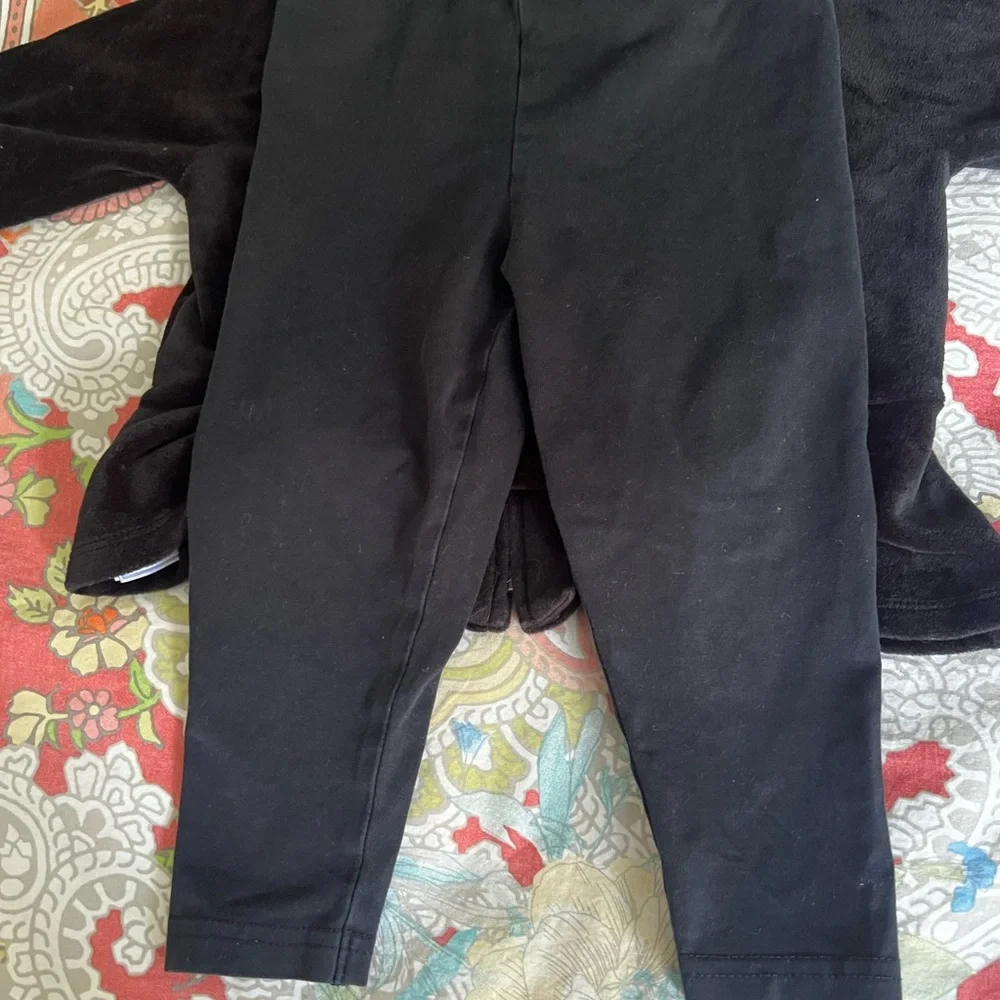 Black Cat Hoodie Gap and Pants 18-24 mo